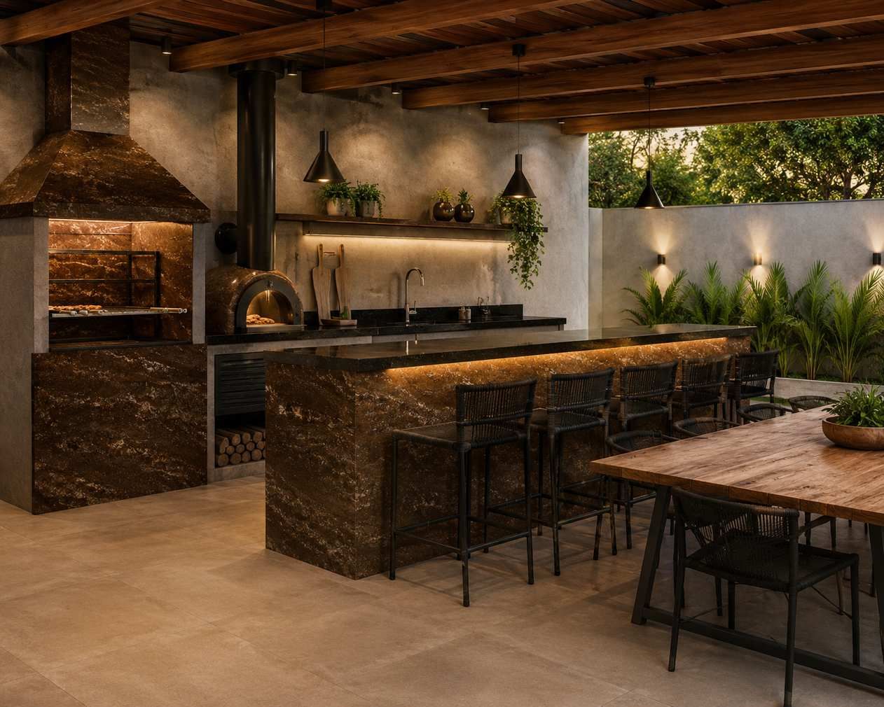 Ambiente com Colubra Taupe